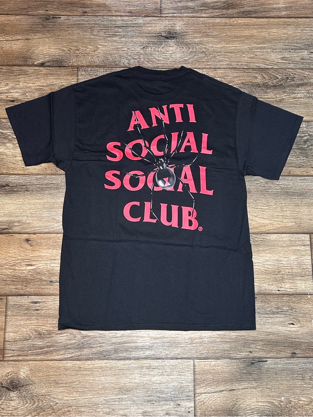Anti Social Social Club Black “Bitter Tee” Size L 🕷️🔥🔥New With Tags❗️
